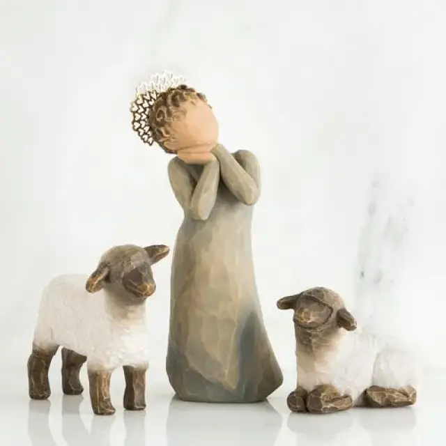 Willow Tree Nativity : Little Shepherdess