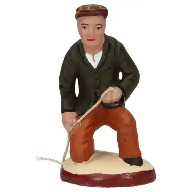 Santon Gateau 7 Cm Petanquespeler/Gehurkt N* 3