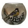 Kaarsenhouder In Glas Mees 12 Cm
