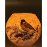 Kaarsenhouder In Glas Mees 12 Cm