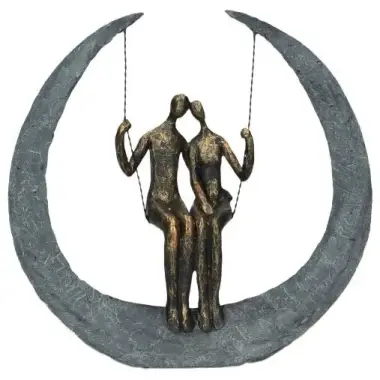 Statue balancoire 30 cm
