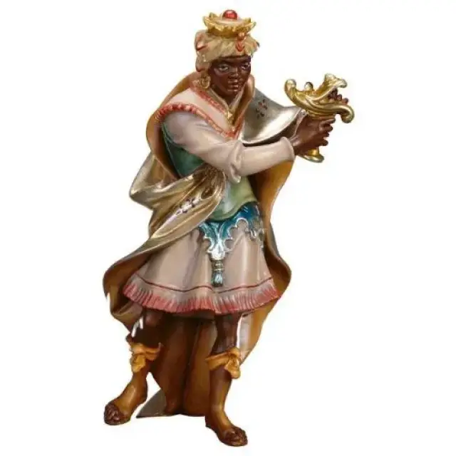 King Gaspar for a 10 cm nativity Color