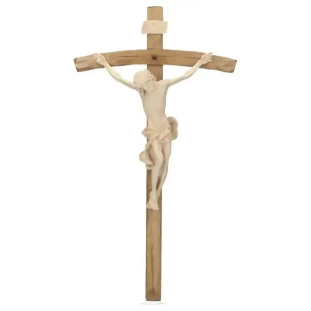 Croix Murale 67 X 35 Cm Naturel