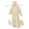 Shepherd With for nativity figurines of 16 cm Natural Jugs