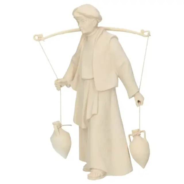 Shepherd With for nativity figurines of 16 cm Natural Jugs