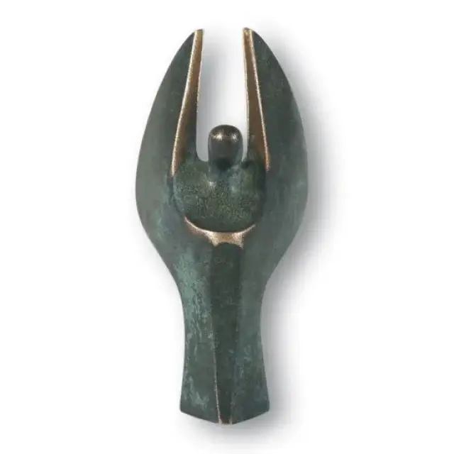 Beeld 7.5 cm Brons - Engel