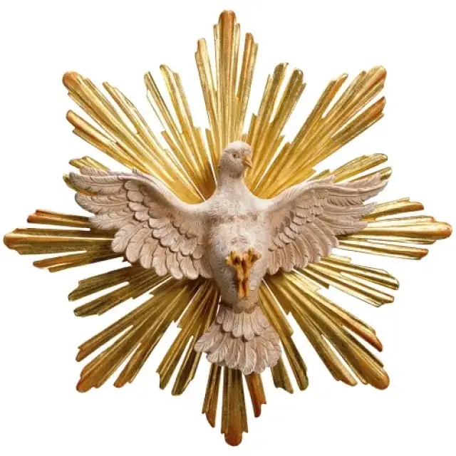 Saint Esprit 10 Cm (Diam 19 Cm) Couleur
