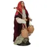 Santon Napolitain 22 Cm Femme Aux Cruches