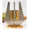 Candle holder Base 9 Cm Diam Diam H 15 Cm 5 Cm Candle two tone