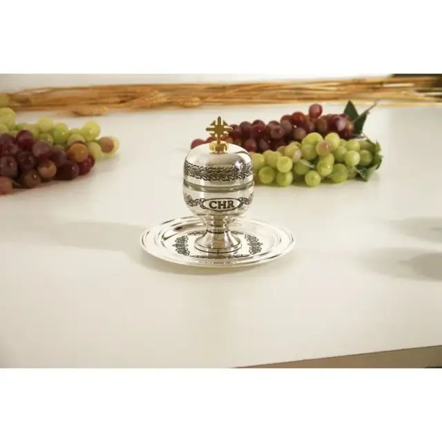 1 Bulb To Holy Oil Chr D 15 Cm Silver