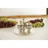Set For Holy oil 3 Bulbs Cat / Chr / Inf D 22 Cm Silver