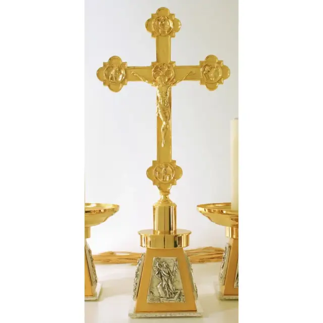 Kruis Op Voet H 50 Cm 2-Kleurig