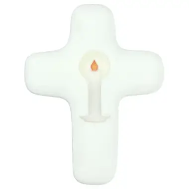 Croix 11 x 9 cm - Cierge