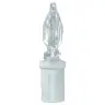 Cemetery lamp praying Lady with 2 AA batteries included