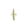Modern 9-carat gold cross 25 mm 2.25 gr