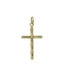 Croix or 9 carats 30 mm 0.80 gr