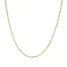 Chaine en or 9 carats 40cm + 5 0.9gr