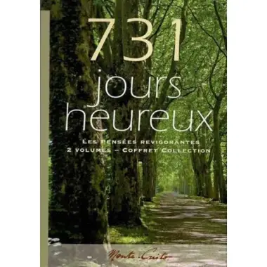 731 jours heureux - Les Pensées revigorantes 2 volumes