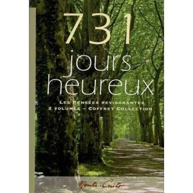 731 jours heureux - Les Pensées revigorantes 2 volumes