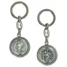 Porte-Clefs Tournant St Padre Pio / St Christophe