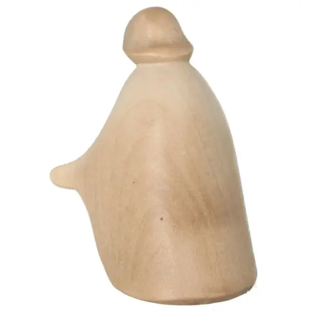 Crèche de Noël en bois Aram : berger à genoux