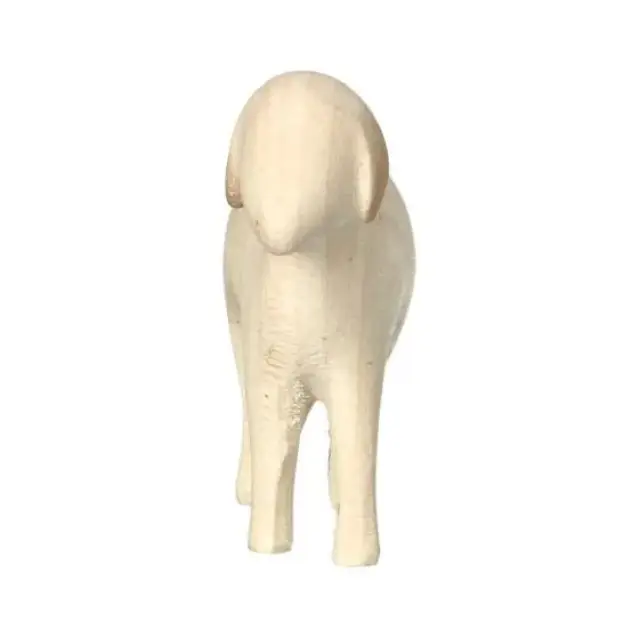 Mouton debout : crèche de Noël en bois Aram pour 10 cm
