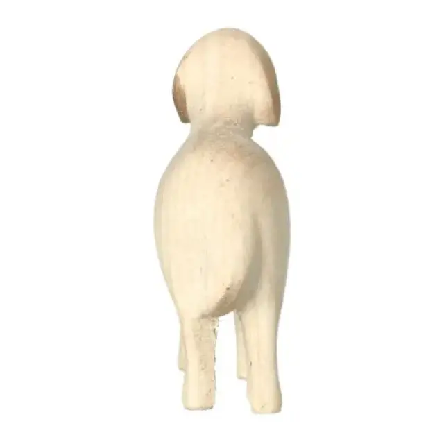 Mouton debout : crèche de Noël en bois Aram pour 10 cm