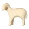 Mouton debout : crèche de Noël en bois Aram pour 10 cm