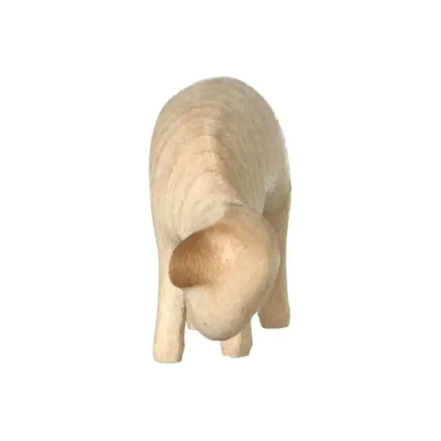 Mouton broutant : crèche de Noël en bois Aram voor 10 cm