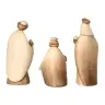 Crèche de Noël en bois Aram 10 cm : Rois mages