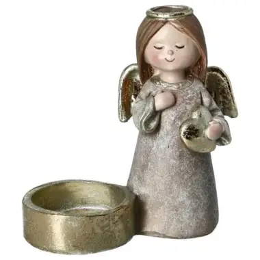 Bougeoir avec ange