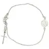 Armband met engel zilver met rhodium
