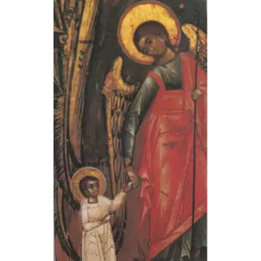 Icon 10 x 7 cm Guardian Angel