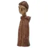 Berger au capuchon - 14 cm - ocre Sienne