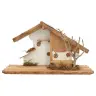 Christmas stable for nativity figures from 12 to 13 cm (42X23X15cm)