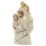 Heilige Familie in albaster 8,5x5,5x3 cm gouden versiering