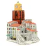 Décor pour santons de Provence - Paysage de Saint-Tropez - 14 x 11 x H 16 cm