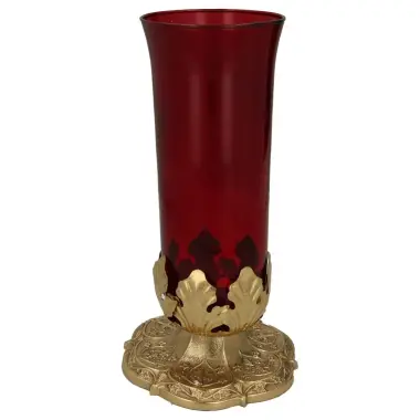 Lampe de St Sacrement/pour bougie - H 30 cm