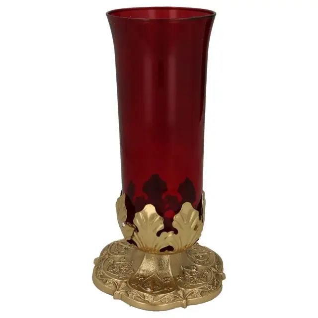 Lampe de St Sacrement/pour bougie - H 30 cm