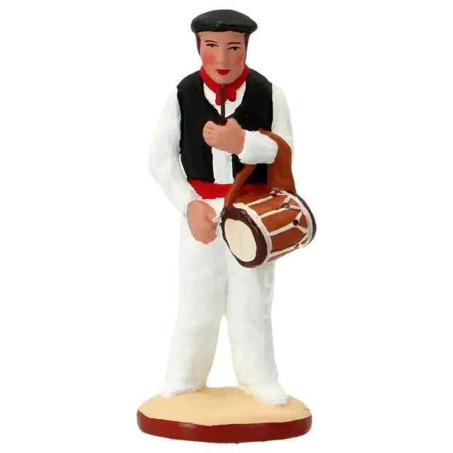 Santon Gateau de 7 cm - Joueur de Txistu