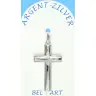 Croix Argent 30 x 17 mm