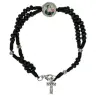 Bracelet/rosary with Saint Benedict (2 colors)