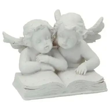 Engel op boek - 8 cm