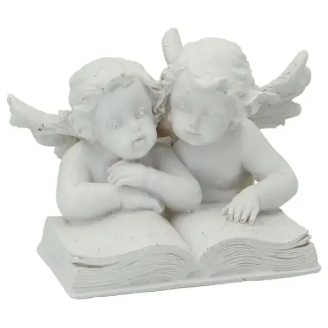 Engel op boek - 8 cm