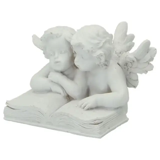 Engel op boek - 8 cm