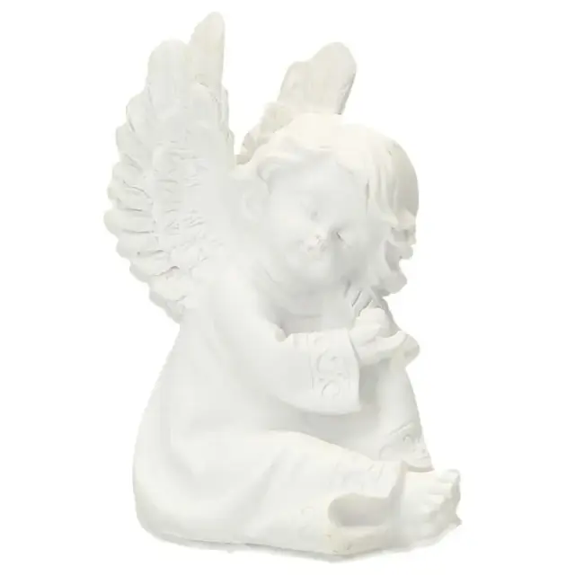 Ange assis Ht 10 cm - 3 / set