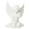 Engel geknield + strass H 13 cm