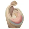 Wood Sculpte Ste Family 10 cm Ash wood