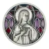 Car magnet St. Rita 30 mm Red Email