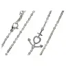 Necklace stainlees steel and medal Faith Hope Charity